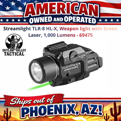 Tlr weapon light with - tlr-8, hl-x,